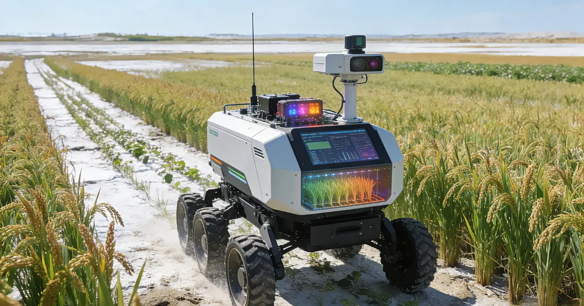 数智表型技术赋能耐盐碱作物育种，J9九游会智慧农业推动盐碱地粮食增产的应用场景